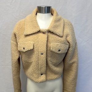 Nameless Tan Teddy Jacket
